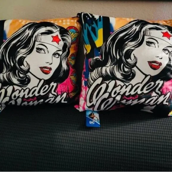 Wonder Woman Square Super Hero Pillow Case Cover - Picture 4 of 4